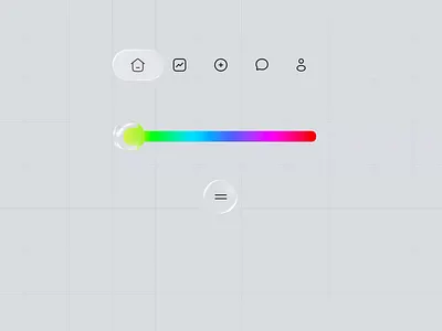 Liquid glass 3d animation ios26 liquid glass motion graphics spline ui