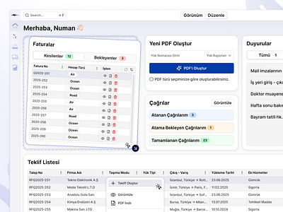 Logistics Dashboard - 2 ⚡️ dashboard design drag hover logistics managment navigation system theme ui ui design uidesign ux welcome