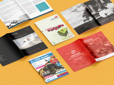 Brochure design advert flyer graphic design leaflet print
