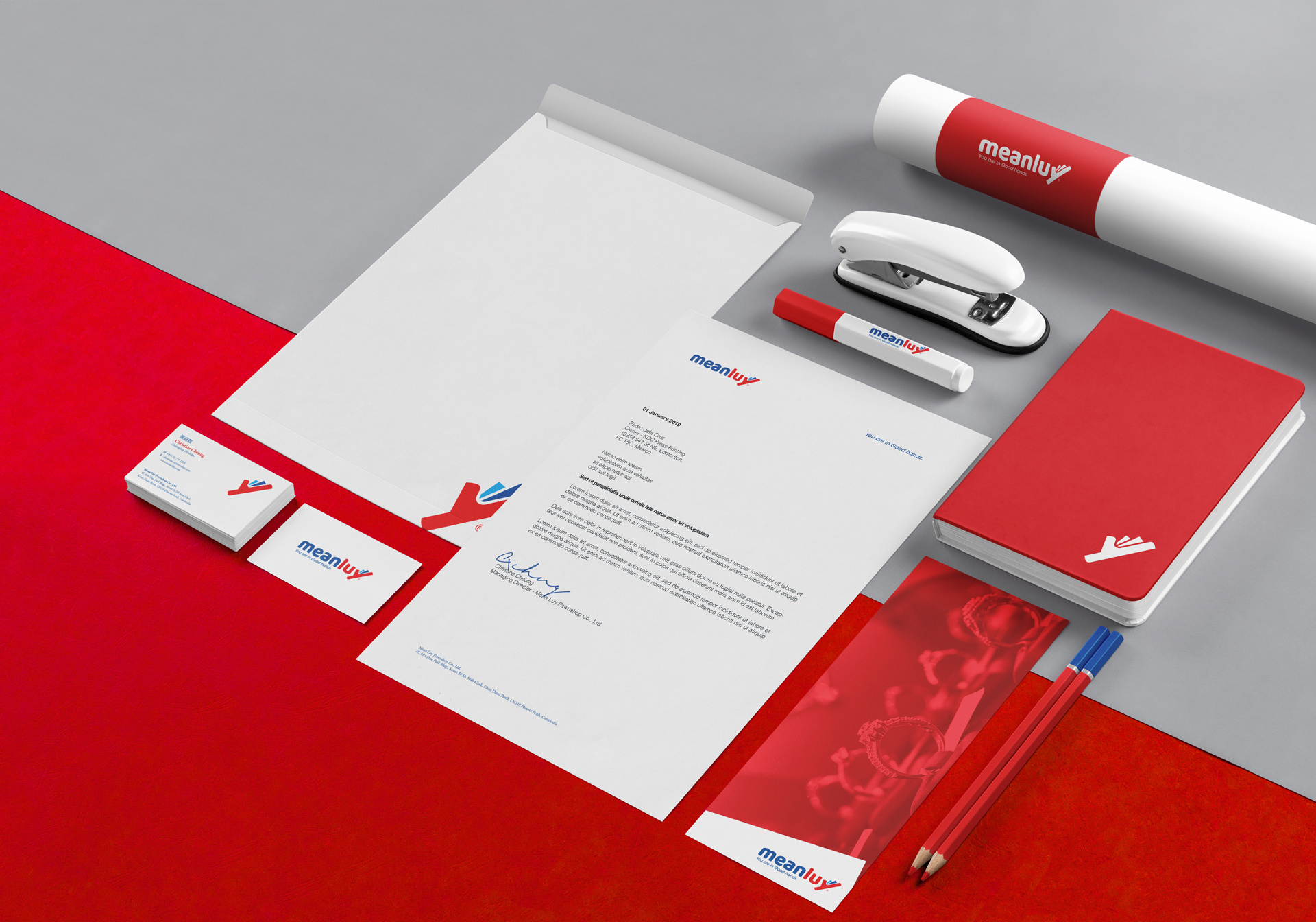 Example of Brand Identity (All In Package)