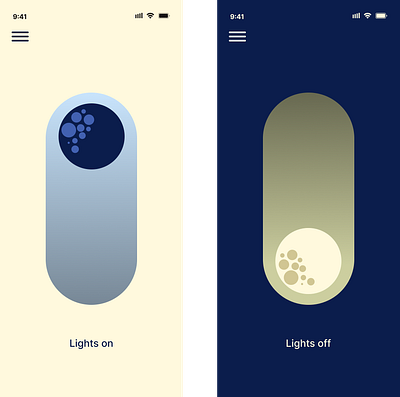DAILY UI CHALLENGE Day 15: On/Off dailyui design ui
