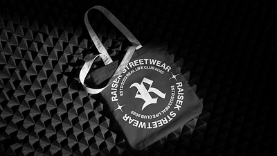 Streetwear Clothing Brand Raisek® 3d animation branding design download free freebie graphic design illustration logo mockup mockup cloud mockupcloud motion graphics ui
