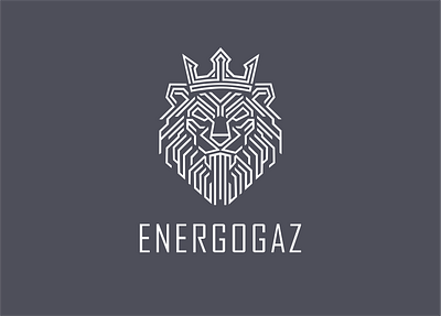 Energogaz agency brand brandidentity branding company design font graphic design icon identity illustration logo logotype typography vector
