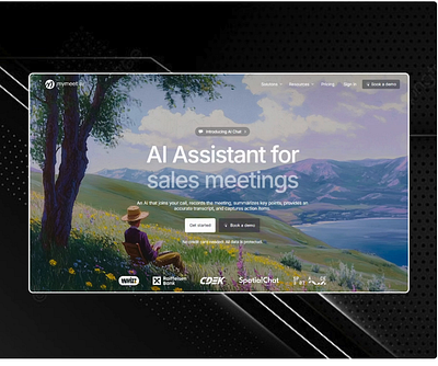 Framer Website AI Meeting Assistant aimeetingassistant figmatoframer framercms framerdevelopment framermotion performancewebdesign responsivewebdesign saaswebsite seooptimized uxtoframer whitelabeldev