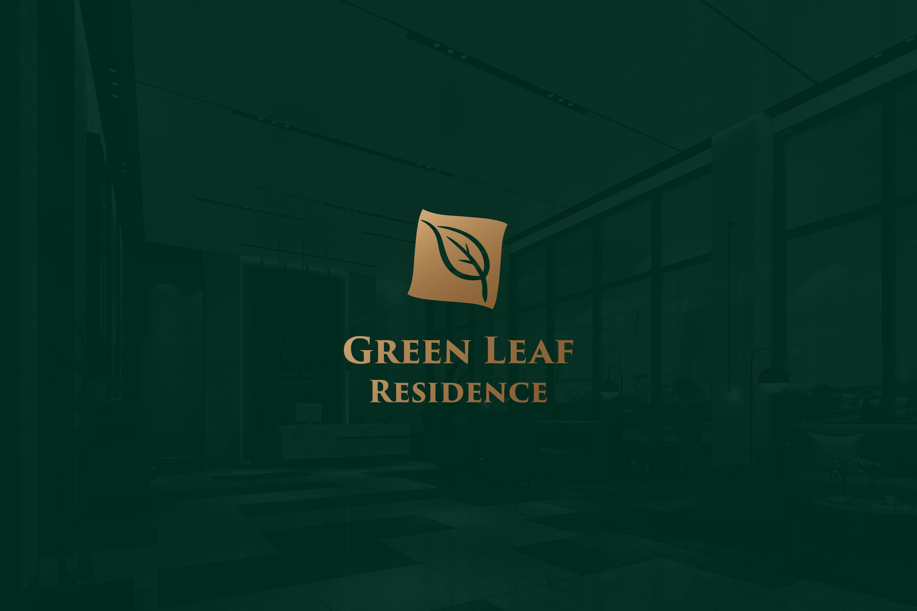 GREEN LEAF RESIDENCE​​​​​​​ advertising art direction booklet branding event management marketing print design real estate