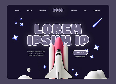 Universe Community Web Design design illustration typography we web web design