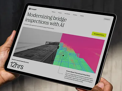 B2B AI Website b2b design