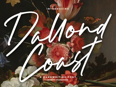 Dallond Coast Handwritten Font By Multype Studio monolinefont