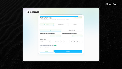 Improving GMB Posting UX for Agencies: Scalable Redesign Concept digital mockup persona saas stepper ui ux