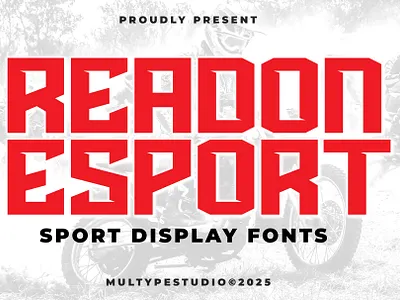 Readon Esport Font By Multype Studio fontspace
