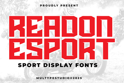 Readon Esport Font By Multype Studio fontspace