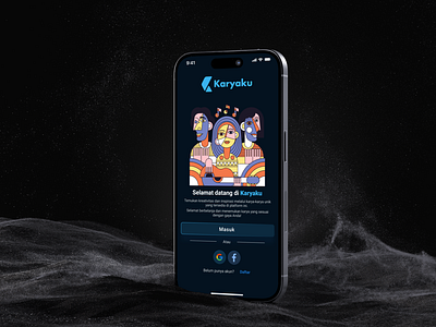 KARYAKU - A place to sell various kinds of works design e commerce graphic design ui uiux ux