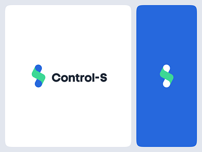 Control-S – Unused Naming & Logo Concept (For Sale) abstract available branding consulting control ctrl cybersecurity for sale graphic design icon logo logo mark protection purchase purchase logo s letter security symbol unrealized unused