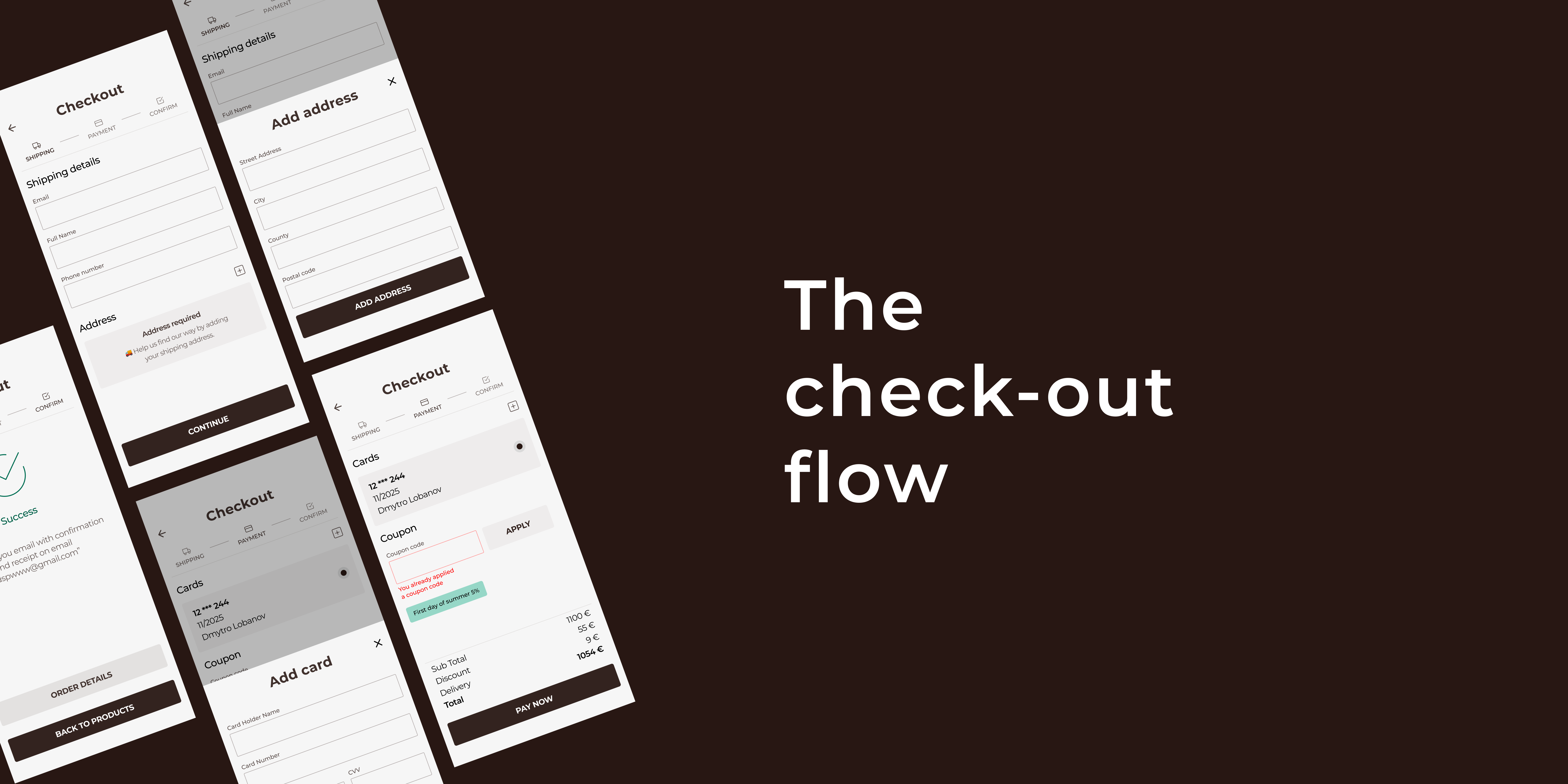 The checkout flow checkout flow empty state mobile ui ux