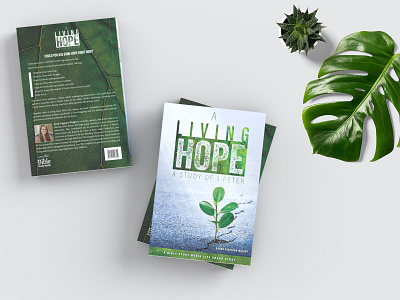 Book Design & Layout - A Living Hope book design cover design graphic design layout typography