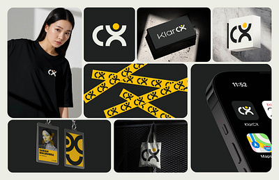 KlarCX | Logo Design brand brand identity brand logo branding business logo business logo design company logo design design graphic design identity logo logo design logo design corporate identity logo style guide logotype minimal modern logo shapes visual identity