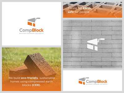 Block construction logo block construction logo block icon branding brick brick trowel build home business ceb block colour font graphic design logo logo design minimalist block logo real estate logo simple trowel typography vector wall