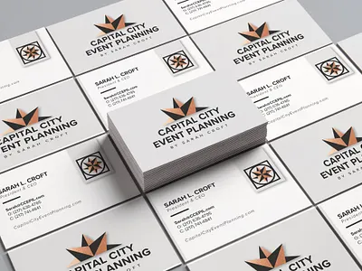 Branding & Print Design - Event Planning Business Cards
