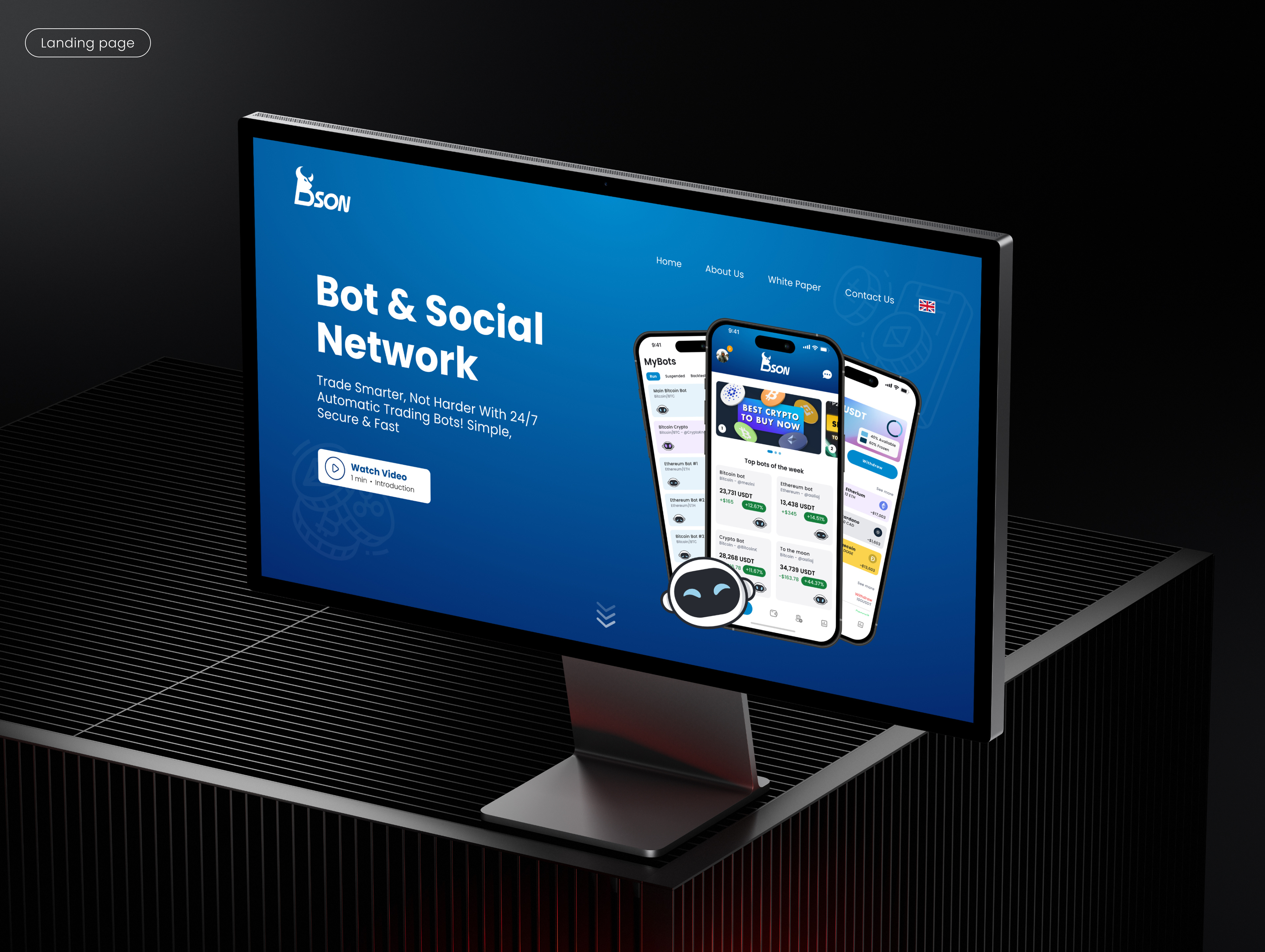Example of Website Design & Word Press Development