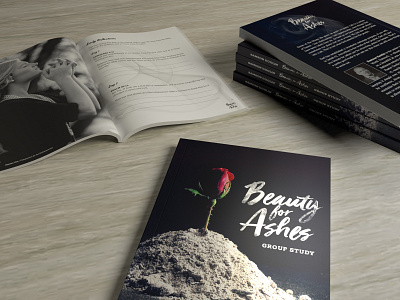 Book Design & Layout - Beauty for Ashes book design church graphic design layout typography