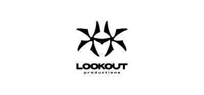 LOOKOUT Productions brand identity branding branding design design icon illustration logo logo design logo mark logo type logobook logofolio logomark logos logotype mark type vector visual identity y2k