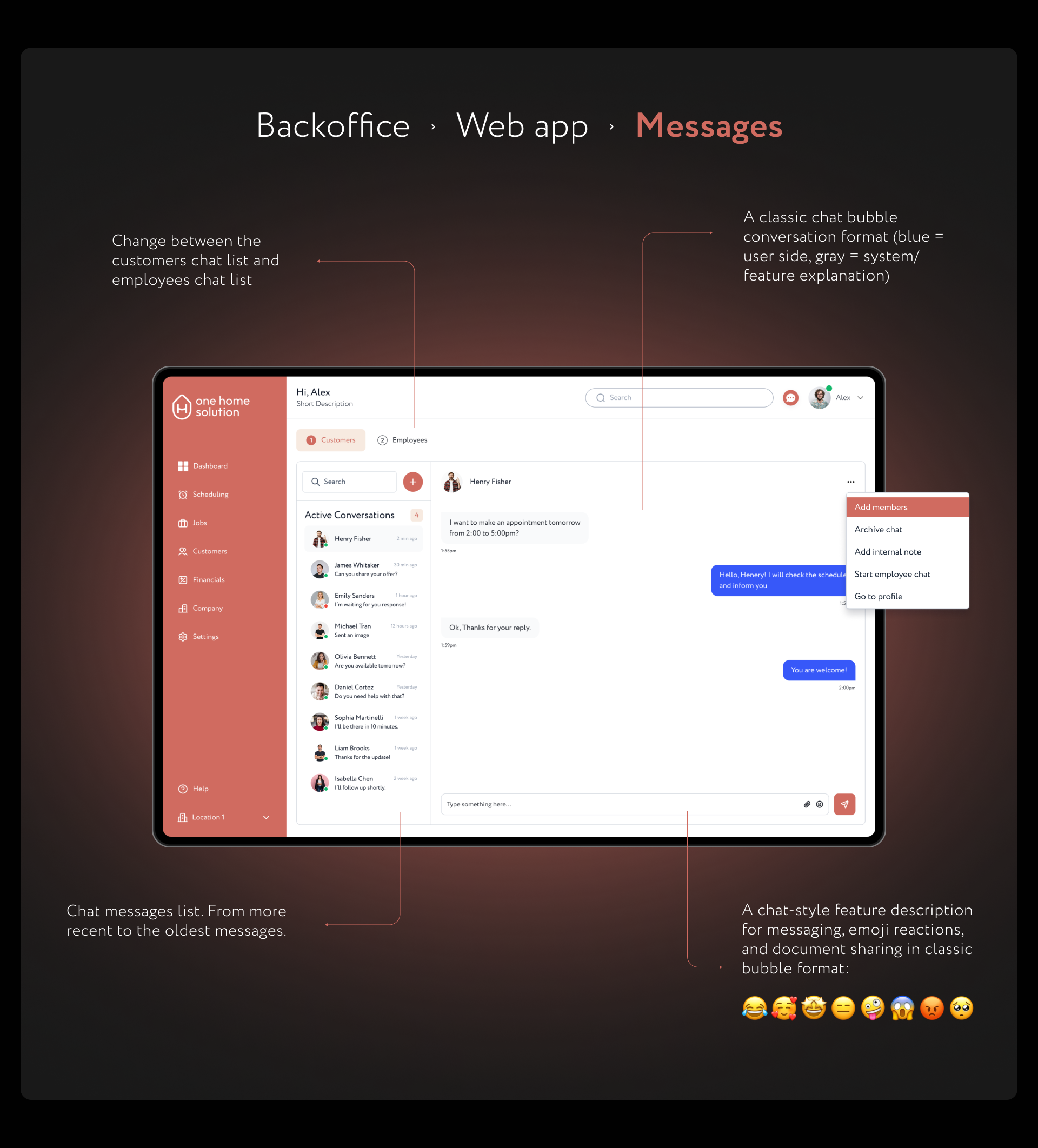 Example of Custom UI/UX Design For Saa S, Web Apps 