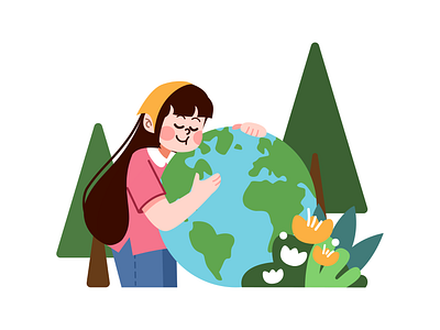 Environment & Ecology Illustration environmentally