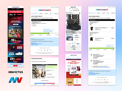 Email layout design & development