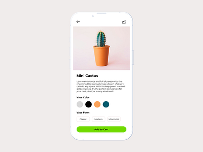 DailyUI Challenge #33 - Customize Product figma ui
