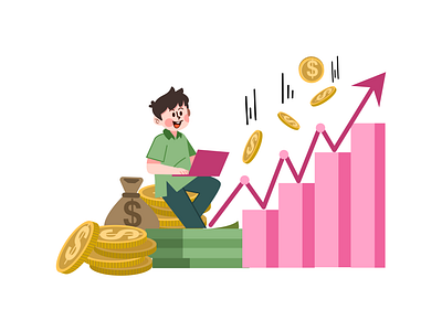 Investment Profit Illustration statistic