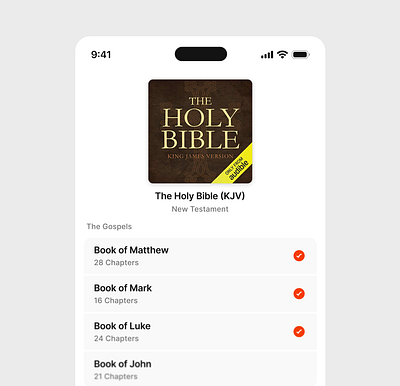Book progress by chapters