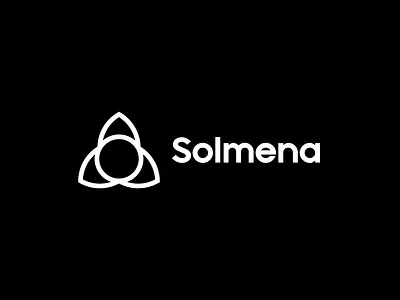 Logo design Solmena 3d animation brand design branding creative logo graphic design identity logo logo company logo design logo mark logotype minimalistic logo modern logo motion graphics ui
