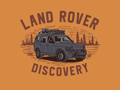 Land Rover | Recent Work 4x4offroad adventure apparel art branding clothing defender design graphic design illustration illustrator land rover logo merchendise outdoor retrodesign tshirt typography vintagedesign vintagelogo