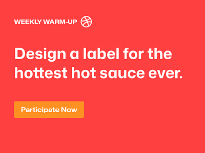 Design a Hot Sauce Label 🌶️ branding community design dribbble dribbbleweeklywarmup illustration label label design prompt weekly warm up