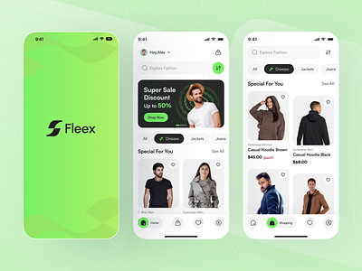 E - Commerce - Shopping Mobile App - Home Screen app app design e commerce e commerce ecommerce app fashion fashion app fashion mobile app fashion store fashion store app mobile app mobile app design online shop online store shop shopping shopping app store style supermarket