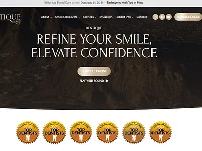 Cosmetic Dentist Web Design web design wordpress
