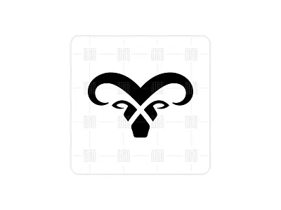 Iconic Ram Head Logo ( Logo Forsale ) animal animal logo design icon iconic illustration logo logo design logodesign minimal minimalist logo modern ram ram head ram logo ui