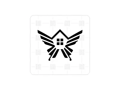 Butterfly House Logo ( Logo Forsale ) animal logo branding butterfly butterfly logo design house icon illustration logo logo design logodesign minimal minimalist logo mortgage real estate ui