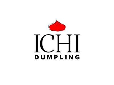 ICHI DUMPLING LOGO DESIGN dumpling logo food logo logo logo design restaurant logo simple logo traditional logo unique logo