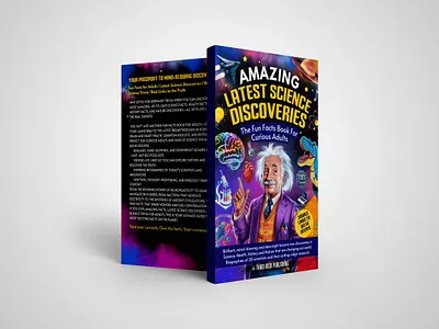 amazing letest science and discoveries amazon kdp amazon kdp book book cover book design design graphic design illustration interiror kdp cover