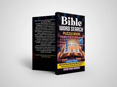 Bible word search amazon kdp amazon kdp book book cover book design design graphic design interiror kdp cover