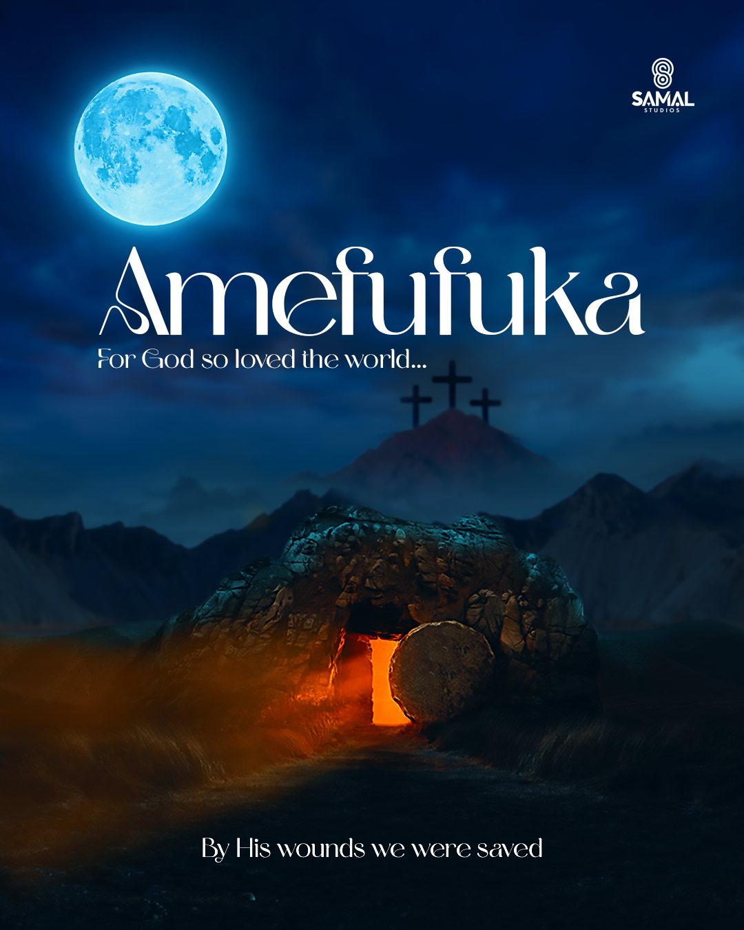 Easter Poster Design christianart easterposter resurrectiondesign