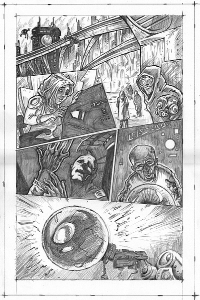 skecht cómics comicsart conceptart cómics digitalarts illustration wacom intuos