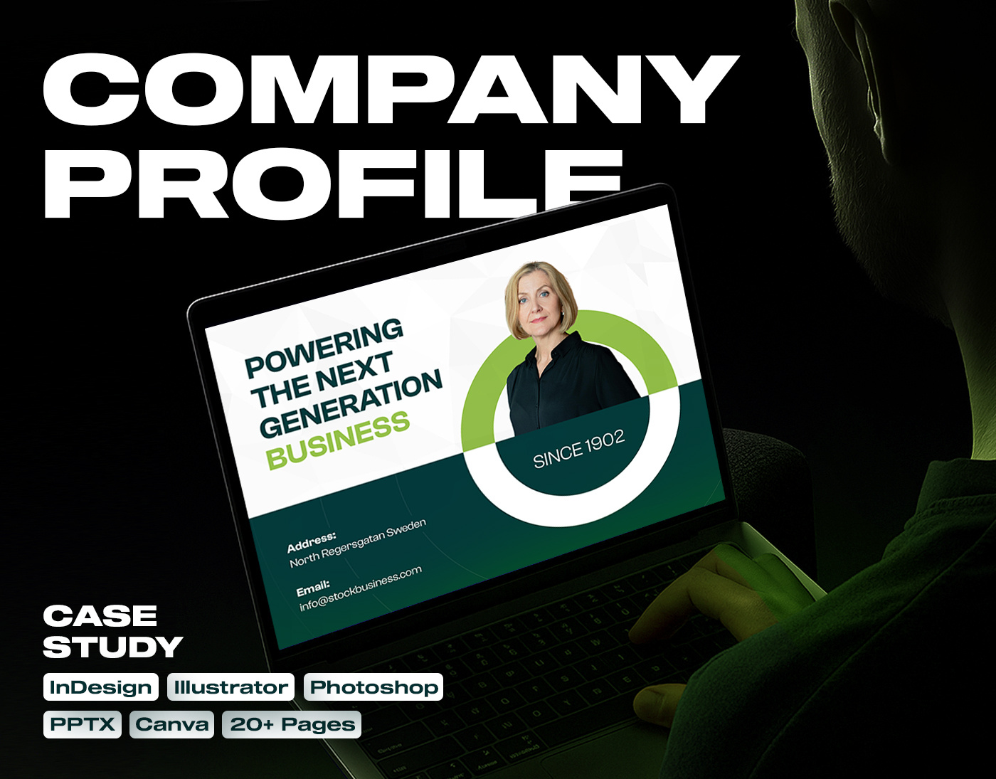 Company Profile Case Study branding brochure brochure design business profile case study company profile digital brochure graphic design landscape