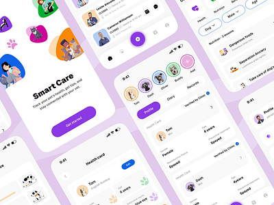 Pet - mobile app app best app design e commerce health healthcare app ios app design mlobile apps mobile app mobile app design mobile app ui mobile design mobile ui patient app pet pet app ui ui design ui ux design