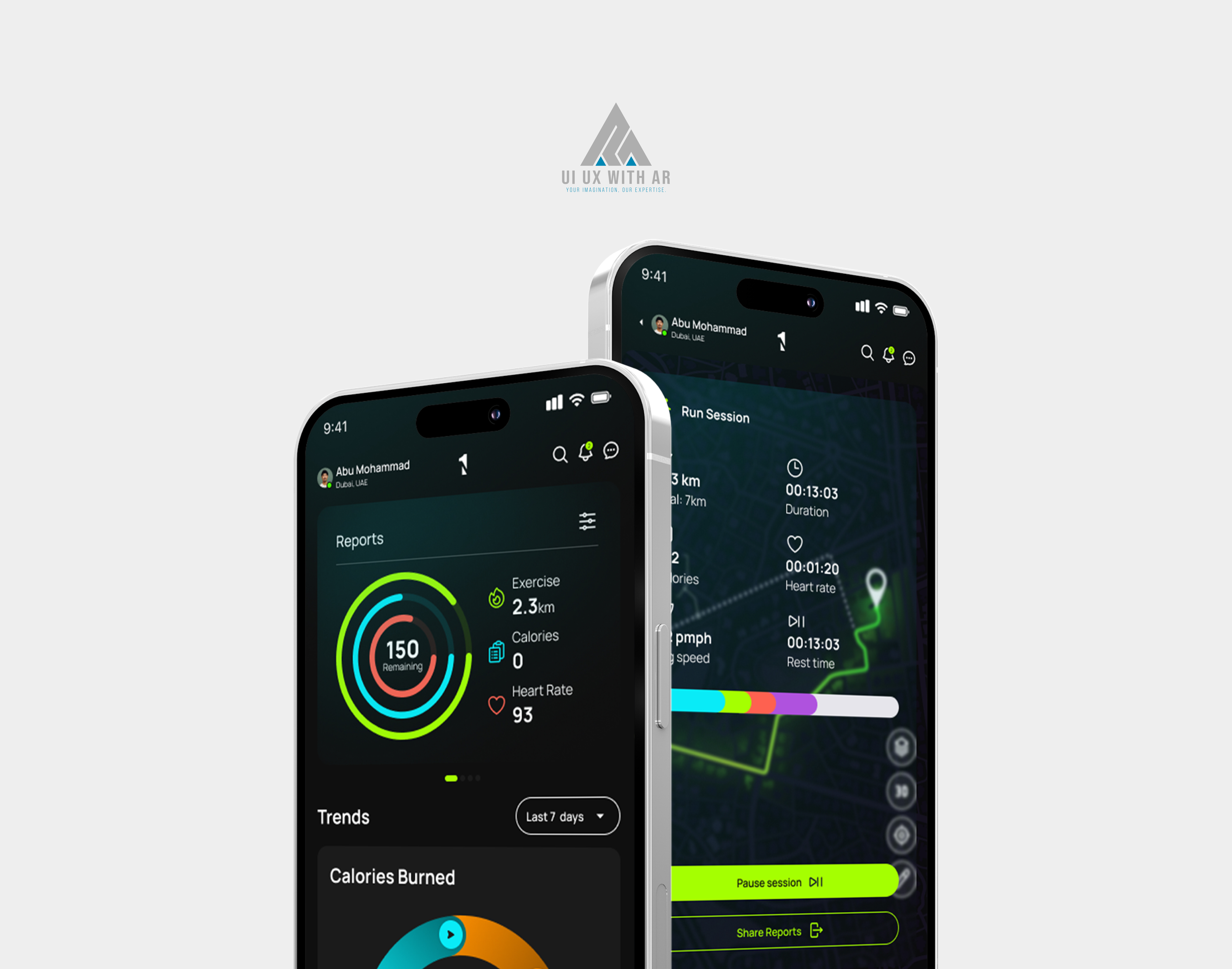 One Fit App Design and Case Study apps design branding case study figma design landing page design logo logo design ui ui design ui ux ux design