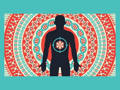 Precision Medicine biology illustration medicine science