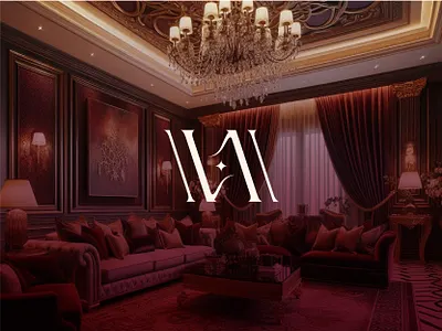 Unused logo for jewelry brand elegant monogram