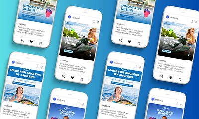 Facebook Post Design for A Fishing Gear Business facebook ad design facebook post design graphic design instagram ad design instagram post design meta ad design meta post design social media ad design social media branding social media design social media post design