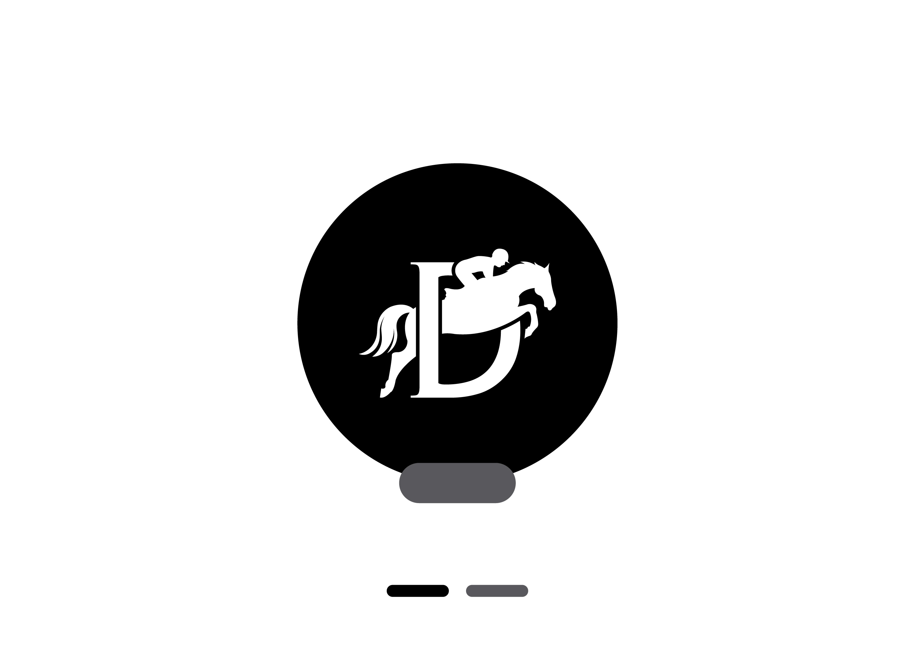 Dakota Horse branding designer graphic design illustration logo vector